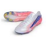 Adidas F50 Hyperfast EVO Elite White, Blue and Orange Firm Ground FG Football Boot