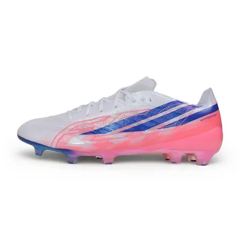 Adidas F50 Hyperfast EVO Elite White, Blue and Orange Firm Ground FG Football Boot