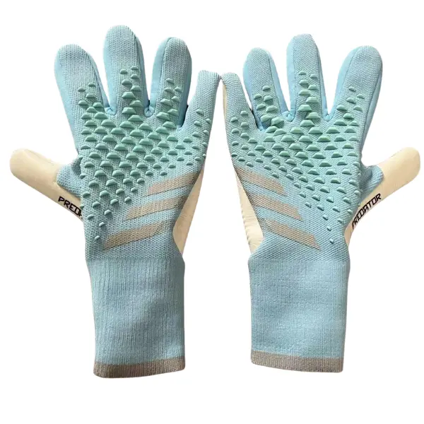 Adidas Predator Accuracy Pro Light Blue Goalkeeper Gloves