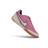 Nike Tiempo Streetgato Pink and White Indoor IC Football Boot