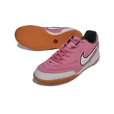 Nike Tiempo Streetgato Pink and White Indoor IC Football Boot