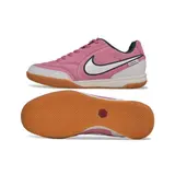 Nike Tiempo Streetgato Pink and White Indoor IC Football Boot