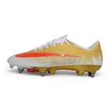 Nike Air Zoom Mercurial Superfly 11 Elite White and Golden CR7 Mixed Studs SG Football Boot