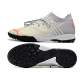 Puma Future Z 1.3 White and Grey Turf TF Football Boot