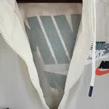 Nike Beige Blue Windbreaker Jacket