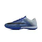 Nike Air Zoom Mercurial Superfly 11 Elite Dark Blue and White Turf TF Kids Football Boot - Blue/Grey Black Swoosh