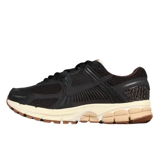 Nike Air Zoom Vomero 5 Black and Beige Running Shoes - All Black