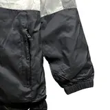 Nike White and Black Windbreaker Jacket - White/Black