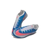 Nike Air Zoom Mercurial Vapor 17 Elite Blue and White Turf TF Kids Football Boot - Sky Blue/Pink