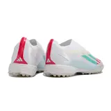 Adidas X Crazyfast.1 White Pink and Blue Turf TF Football Boot