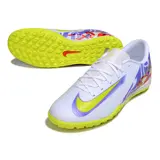 Nike Zoom Mercurial Vapor 16 Academy White and Purple Turf TF Football Boot