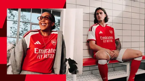 Arsenal 2026/27: the home shirt looks to the Emirates — Kit launch presentation.