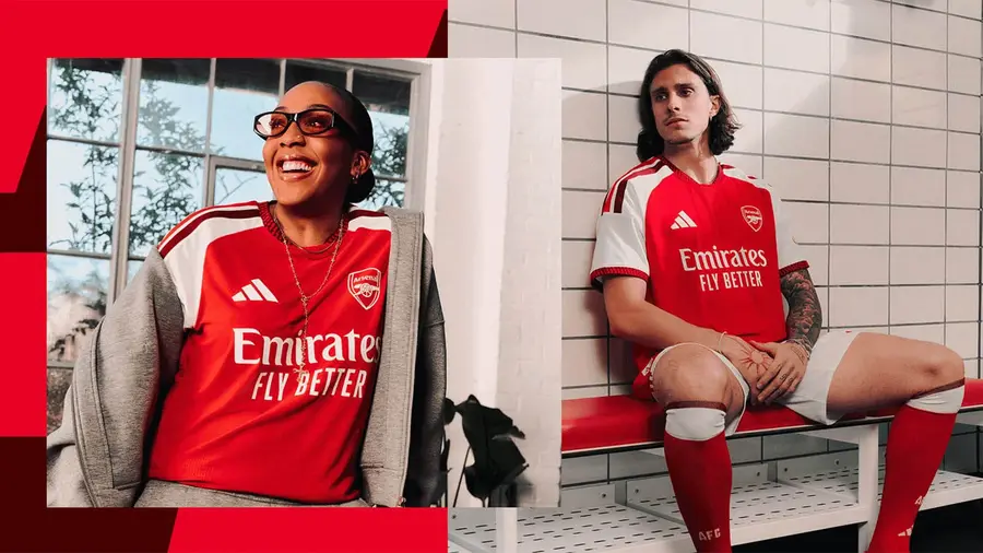 Arsenal 2026/27: the home shirt looks to the Emirates — Kit launch presentation.