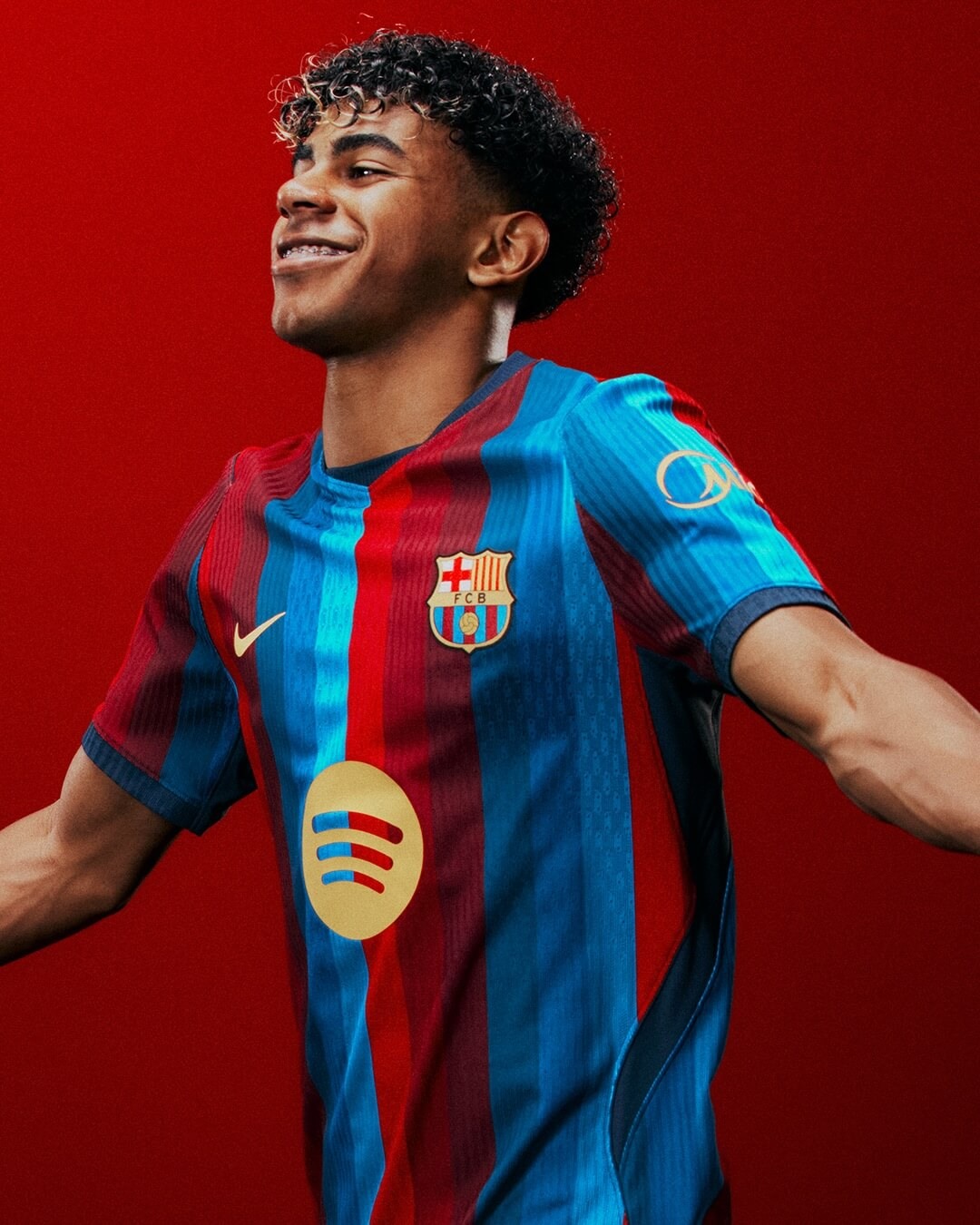Barcelona 2026/27: familiar stripes gain depth — View of the kit.