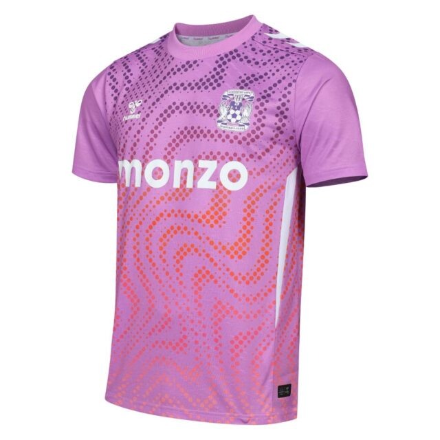 Coventry 2026/27: waves and violet on the third shirt — Kit details.