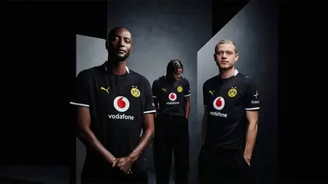 Dortmund 2026/27: black and yellow highlights on the road — Kit launch presentation.