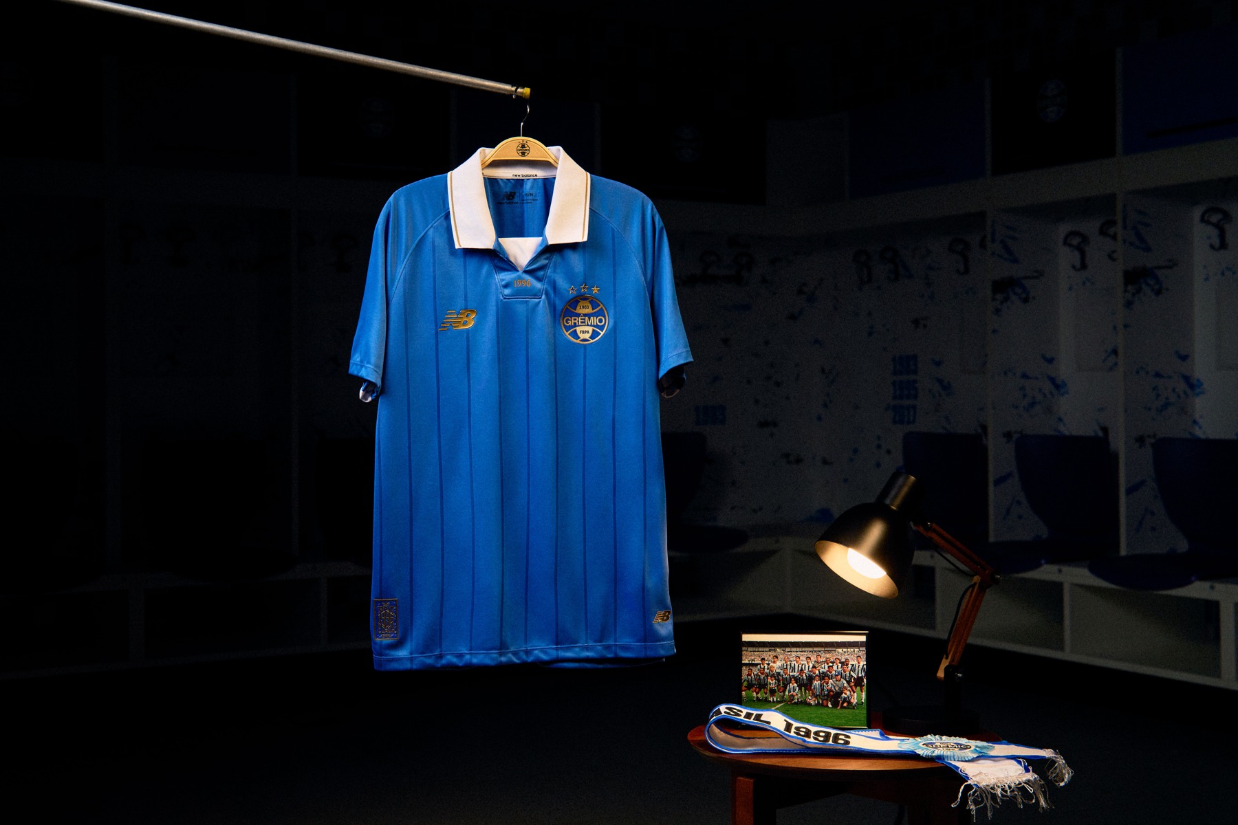 Grêmio 2026: a third shirt remembering 1996 — View of the kit.