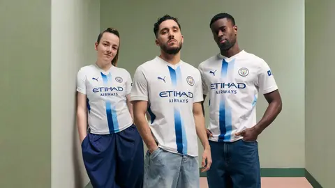 Manchester City 2026/27: a third shirt chosen by supporters — Kit launch presentation.