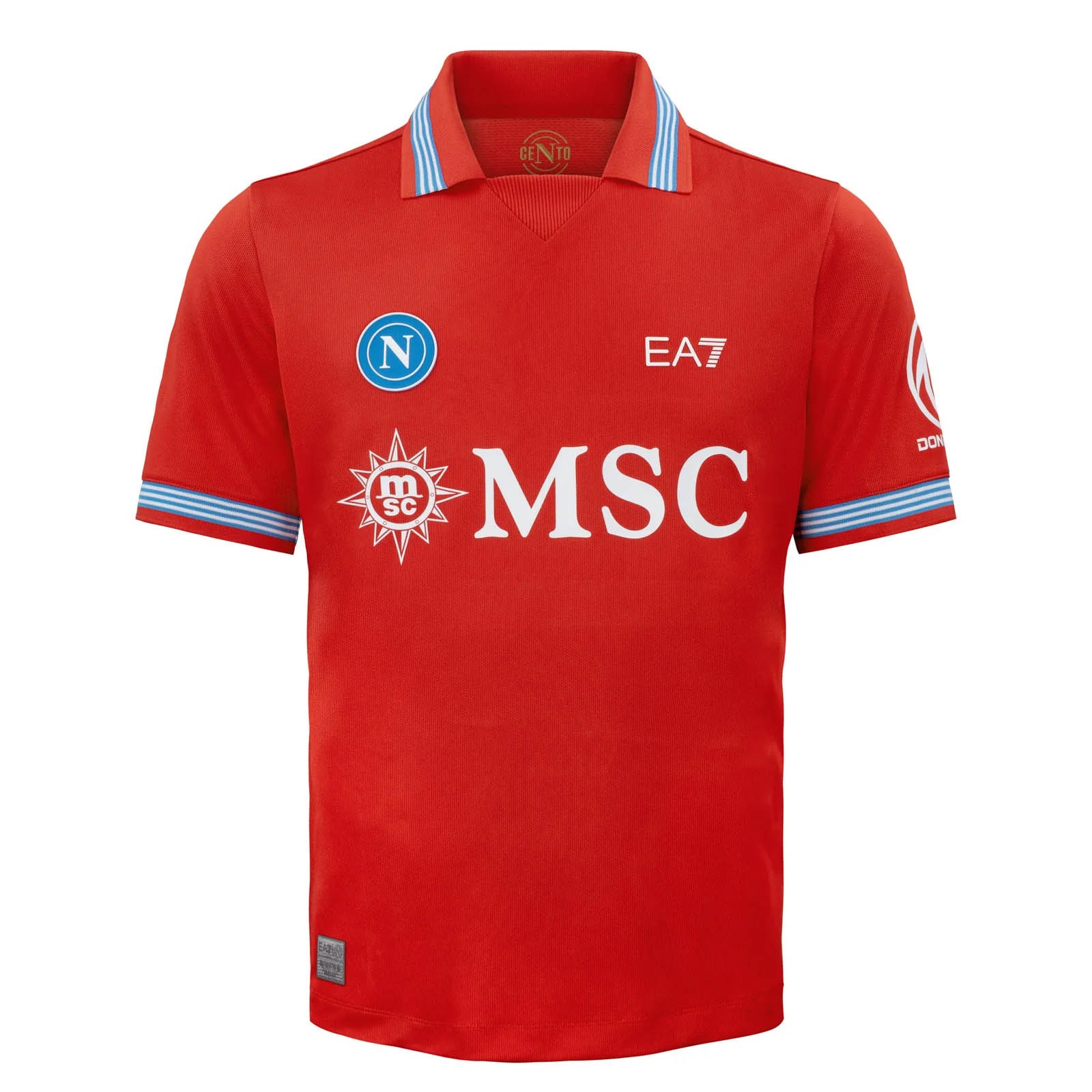 Napoli 2026/27: a red third shirt for the centenary — Kit details.