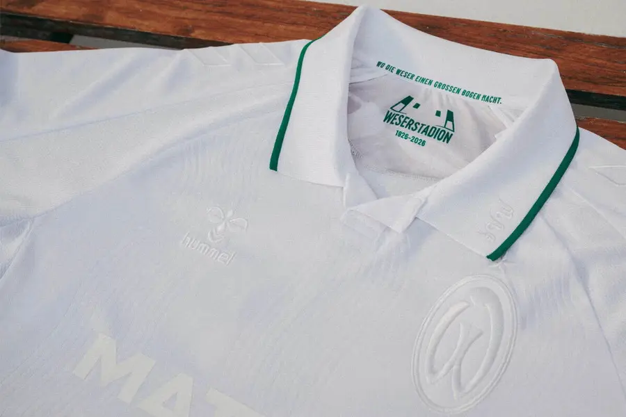 Werder: a white shirt for 100 years of the Weserstadion · 6