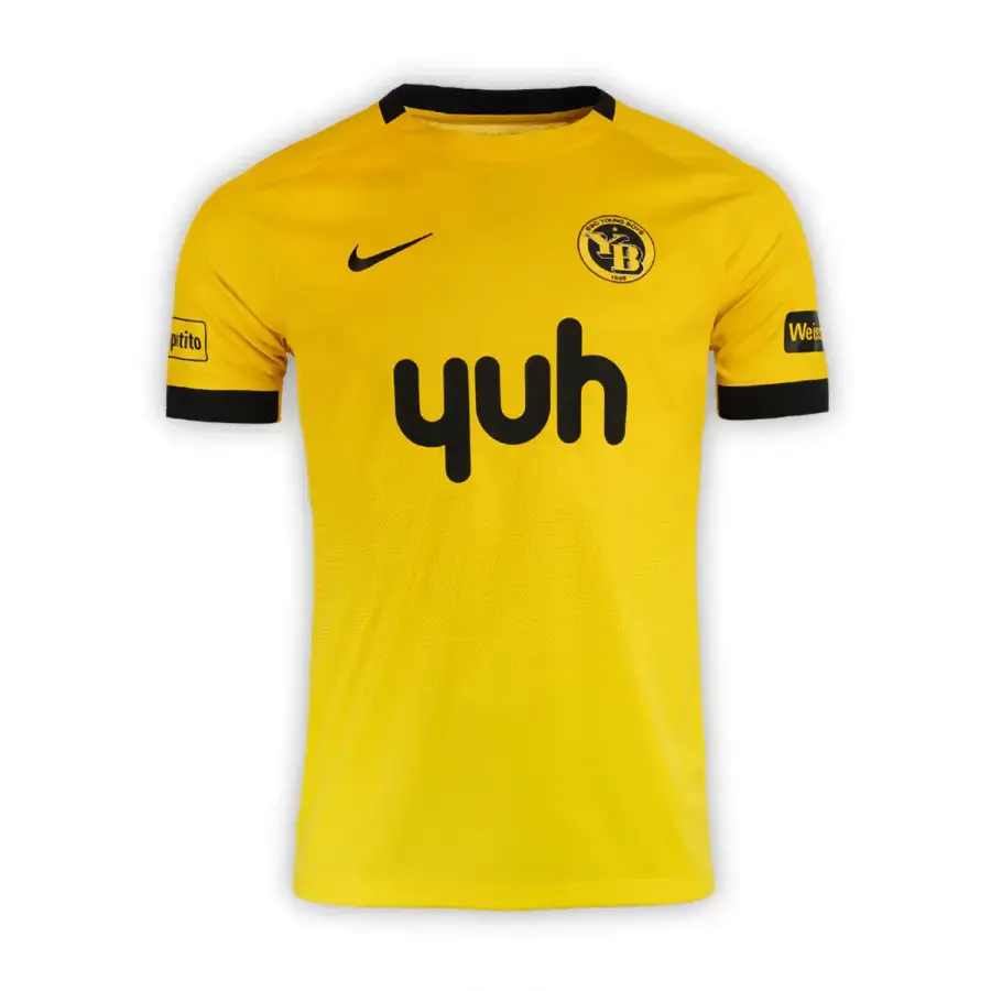 Young Boys 2026/27: from yellow to grey with Nike · 3