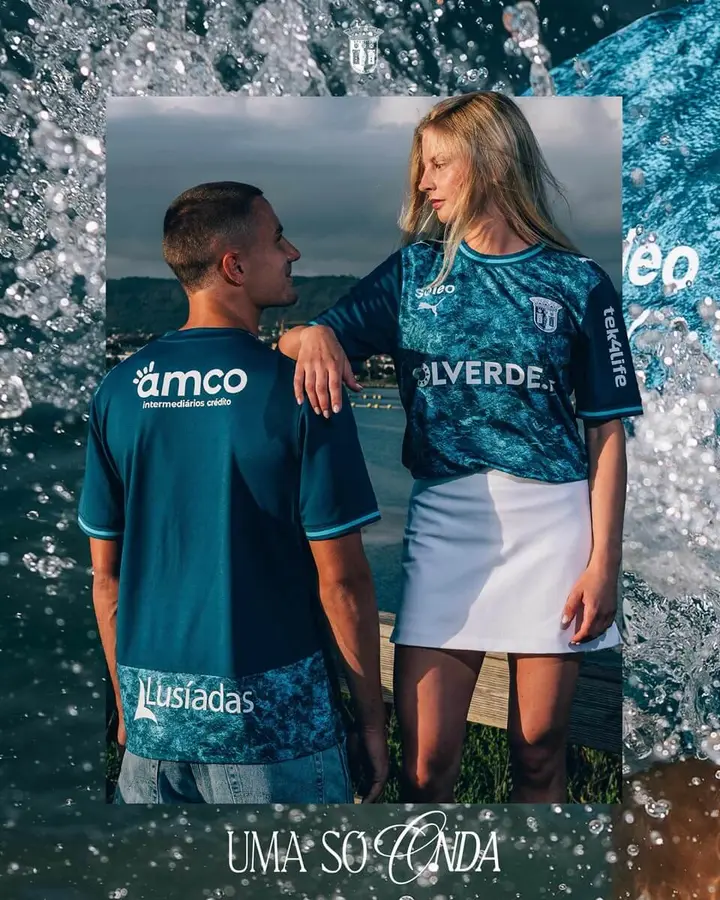 Braga 2026/27: Blau bestimmt das dritte Trikot · 3