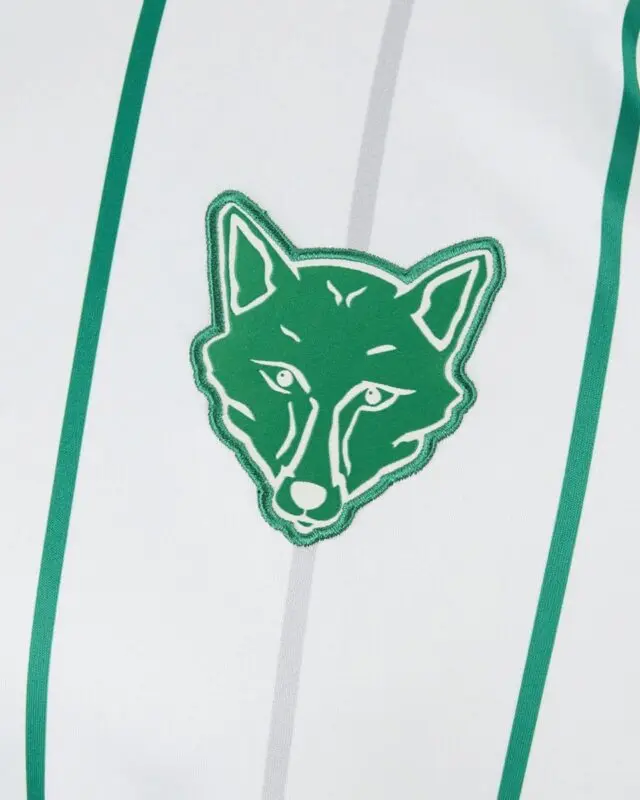 Leicester 2026/27: green lines and a fox head · 3