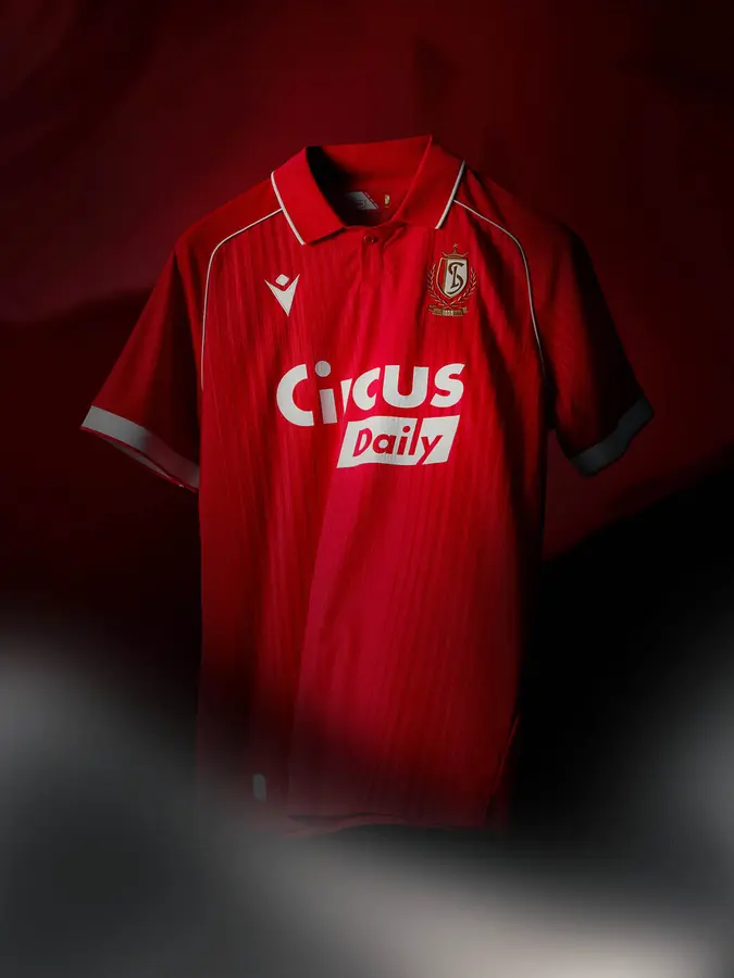Standard 2026/27: three colours, three approaches to kit design · presentation photographs