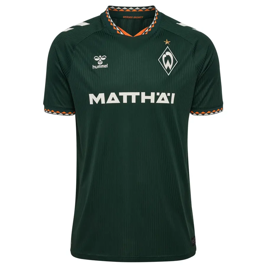 Werder 2026/27: dark green defines the away shirt · presentation photographs