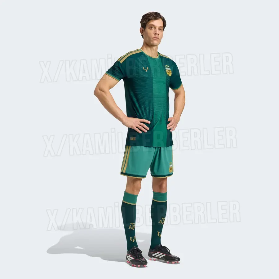 Argentina and Messi: sky blue, white and gold details · 5