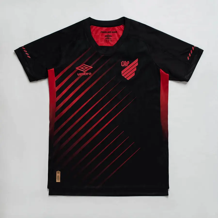 Athletico 2026: red diagonals on the third shirt · 3