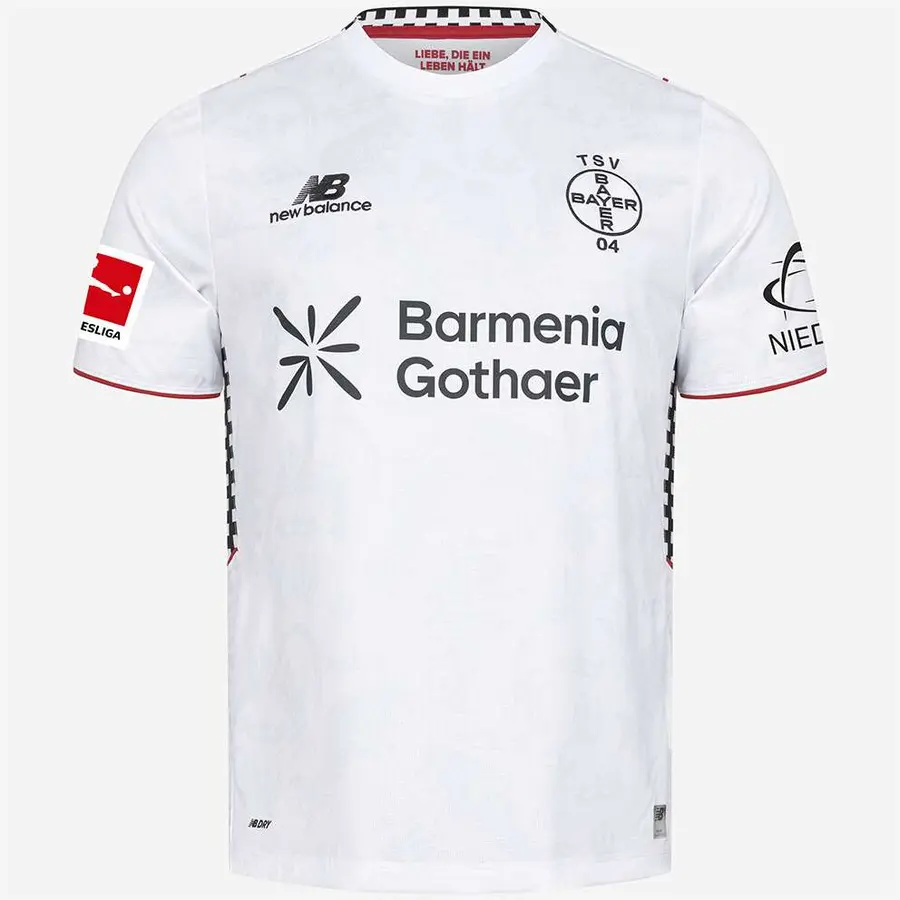 Bayer Leverkusen 2026/27: third shirt · presentation photographs