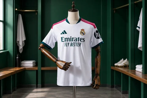Le détail qui change le maillot blanc du Real Madrid
